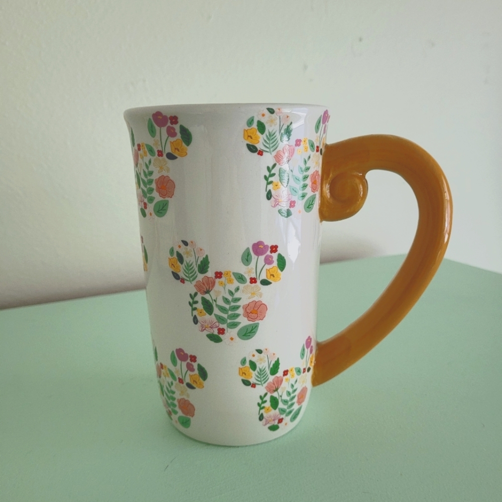 Disney Floral Mickey Mouse Mug